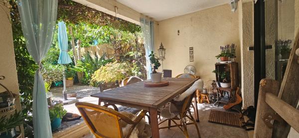 a vendre Nice Ouest Rez de jardin 3 pieces au calme, oriente sud avec piscine