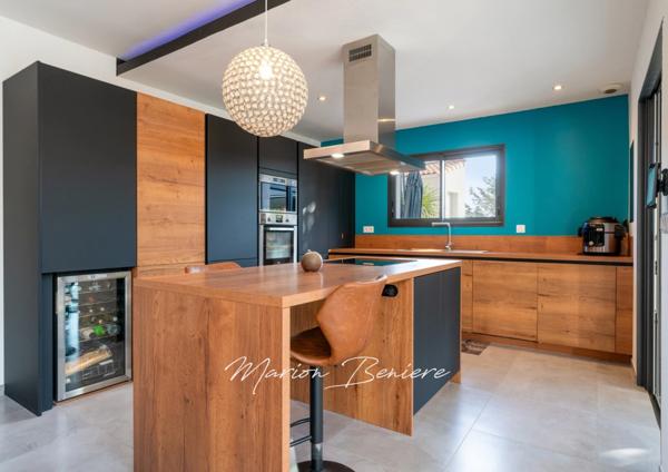 À vendre : Maison contemporaine haut de gamme avec vue sur le bassin de Thau – Meublée, prête à vivre !