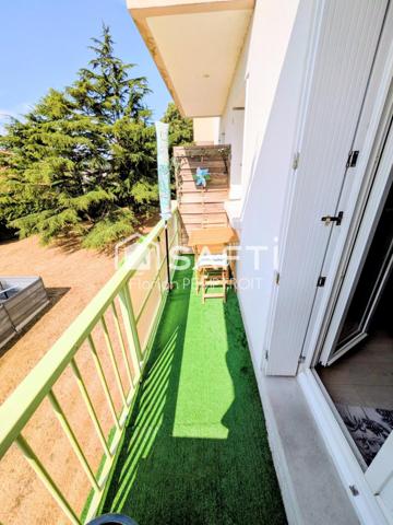 Appartement T3 lumineux avec balcon et vue dégagée