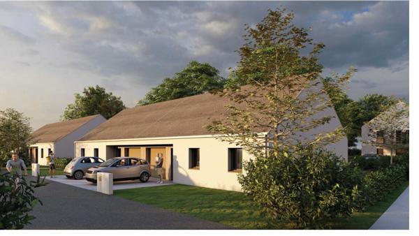 Maison neuve T4 de plain pied à 10min à pied du Bourg de St Sylvain d'Anjou