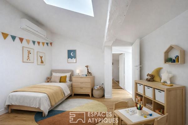 Le duplex avec terrasse aux Chartrons