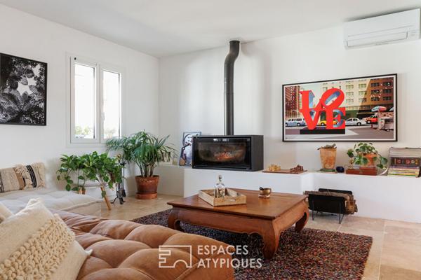 Ensemble immobilier à la Capte avec terrasses, garage et plage à 100 m