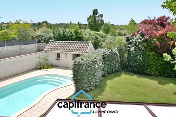Maison à vendre 6 pièces - 162 m² - 31270 - piscine - terrain + 1000 m²