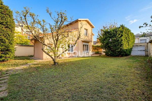 Montchat - Élégante maison familiale de charme avec jardin, Lyon 3ème (69003)