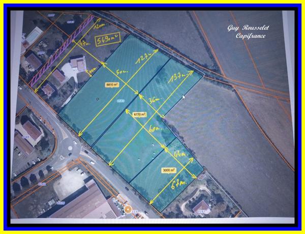 Terrain bâtissable à vendre de 3320 m2                SEMUR EN AUXOIS (21)