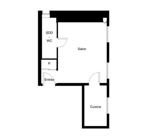 Appartement Studio à vendre  1 pièce - 20 m2 PARIS - 75006