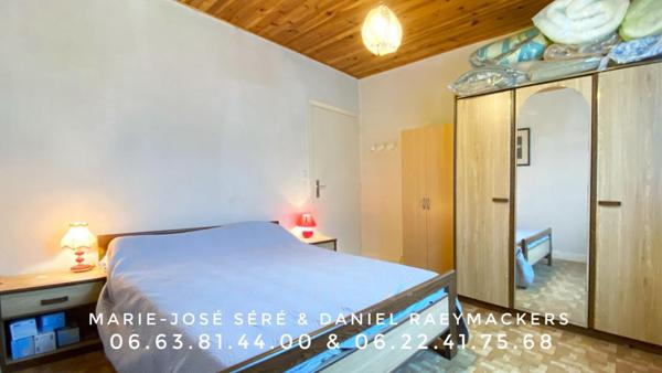 Maison  4 pièce(s) 80 m² + véranda 27m², 2 garages, grand jardin