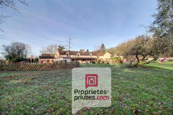 À VENDRE ? VILLEMANDEUR (45700)  Maison de caractère type longère +200 m² habitables, Dépendances, Parc arboré de +5 000 m²