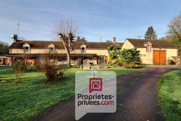 À VENDRE ? VILLEMANDEUR (45700)  Maison de caractère type longère +200 m² habitables, Dépendances, Parc arboré de +5 000 m²