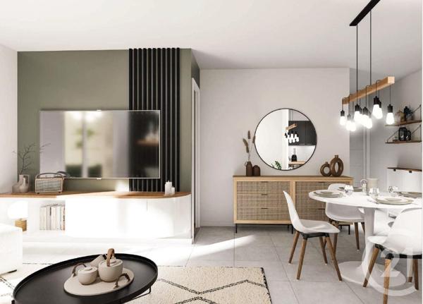 Appartement T3 à vendre  3 pièces - 63,81 m2 VENISSIEUX - 69