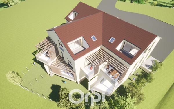 Appartement à vendre    2 pièces • 56 m2 Verny