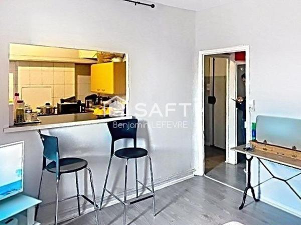 T2 LOUÉ POUR INVESTISSEMENT LOCATIF BD ROMIEU PROX JOLIETTE & TRAM NORD