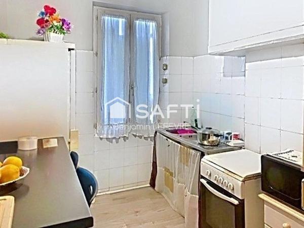 T2 LOUÉ POUR INVESTISSEMENT LOCATIF BD ROMIEU PROX JOLIETTE & TRAM NORD