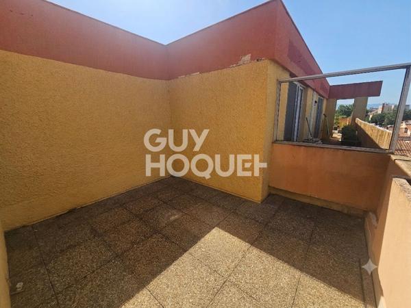 Appartement T1 à vendre à Perpignan avec grande terrasse