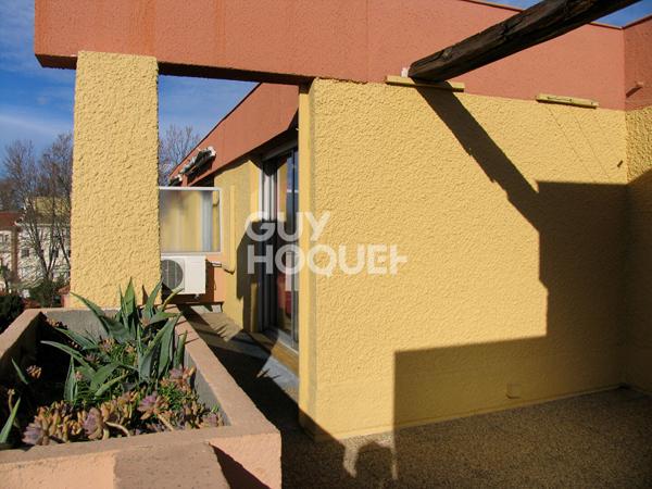 Appartement T1 à vendre à Perpignan avec grande terrasse