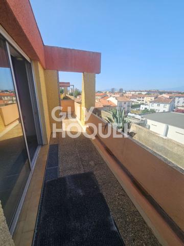 Appartement T1 à vendre à Perpignan avec grande terrasse