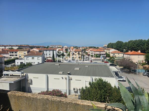 Appartement T1 à vendre à Perpignan avec grande terrasse