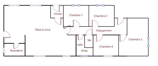 Millau (12100) MAISON PLAIN PIED TYPE 5 DE 140 M² REFAITE À NEUVE SUR SON TERRAIN DIVISIBLE DE 1358 M²