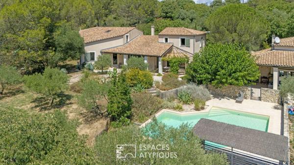 Villa de charme avec oliveraie et appartement indépendant aux Collines Ouest