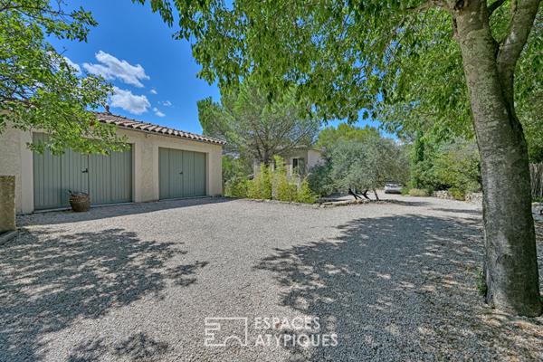 Villa de charme avec oliveraie et appartement indépendant aux Collines Ouest