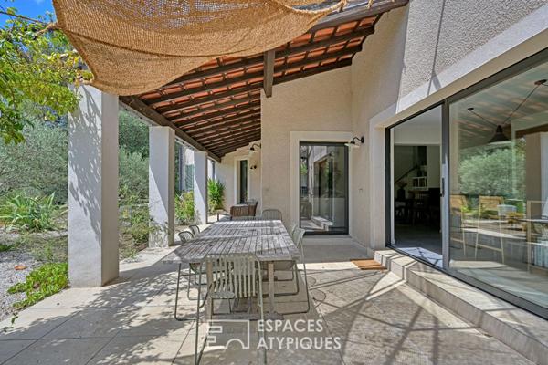 Villa de charme avec oliveraie et appartement indépendant aux Collines Ouest