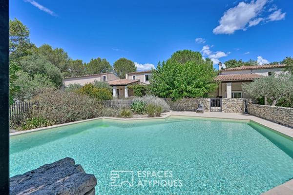 Villa de charme avec oliveraie et appartement indépendant aux Collines Ouest