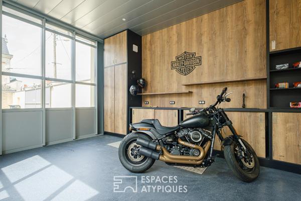 Loft hors normes avec piscine intérieure et appartement autonome