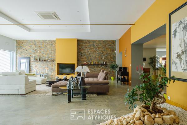 Loft hors normes avec piscine intérieure et appartement autonome