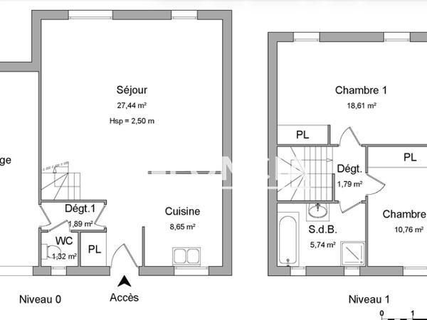 Location Maison 3 pièces 77.16 m² - 435 CHEMIN DE GIGERI Brignoles 83170