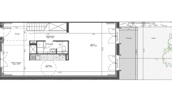 Vente Maison Maison 4P avec jardin et patio 2 PK neuf Versailles   