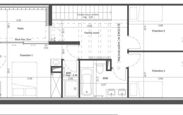 Vente Maison Maison 4P avec jardin et patio 2 PK neuf Versailles   