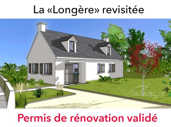 Permis de rénovation "style longère" en bord de mer - 29350