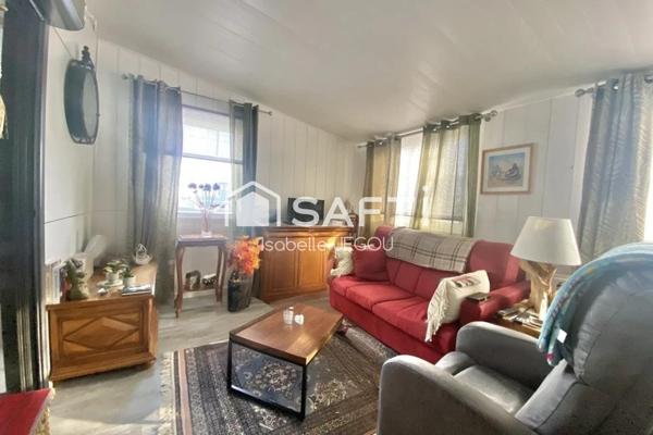 Terrain avec mobil-home proche du port de La Hume, de la gare et du centre ville