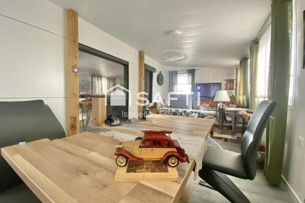 Terrain avec mobil-home proche du port de La Hume, de la gare et du centre ville