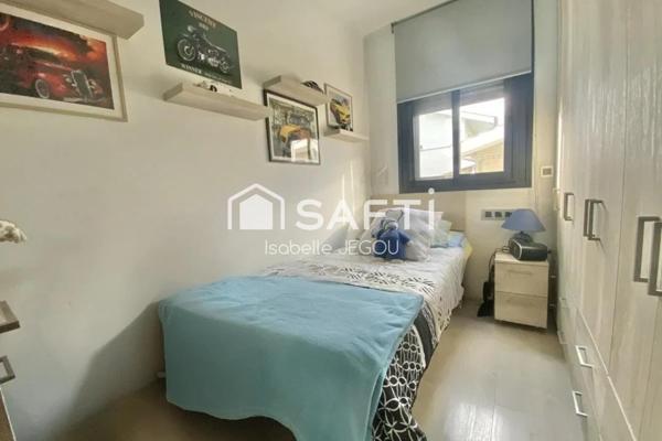 Terrain avec mobil-home proche du port de La Hume, de la gare et du centre ville