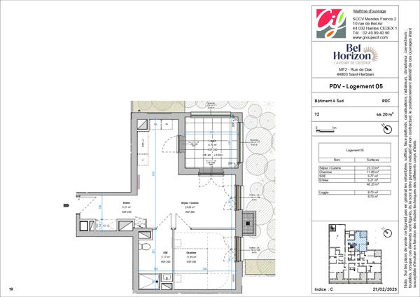 Appartement T2