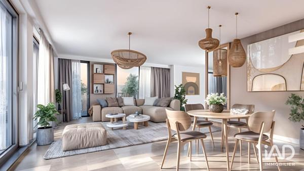 Appartement à vendre 2 pièces 44 m² Antibes