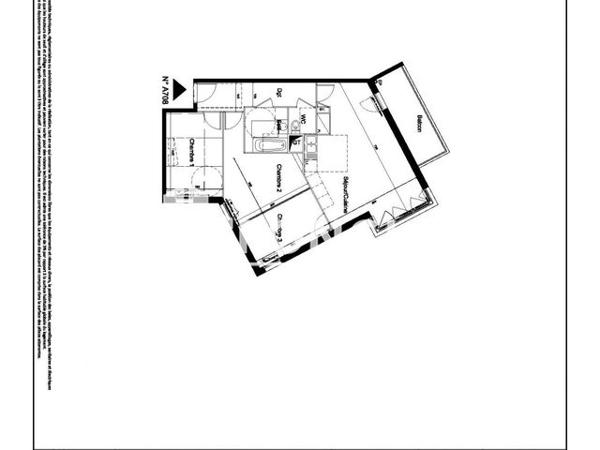 Location Appartement 4 pièces 77.47 m² - 55 RUE YOURI GAGARINE Villejuif 94800