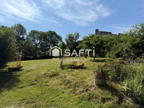 3 chambres - Plain-pied - Sous-sol complet + parcelle de 3 200 m²