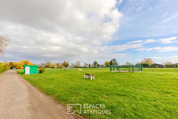 Chalet – Île Verte de Juziers – à 45 minutes de Paris