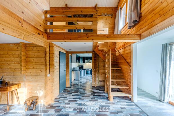 Chalet – Île Verte de Juziers – à 45 minutes de Paris