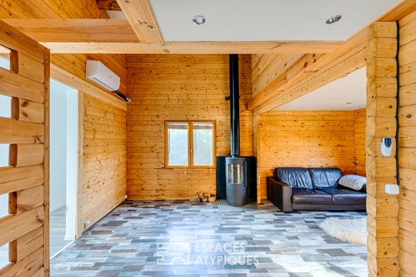 Chalet – Île Verte de Juziers – à 45 minutes de Paris