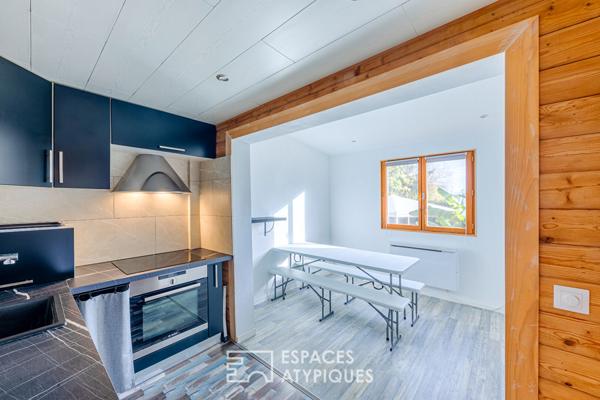 Chalet – Île Verte de Juziers – à 45 minutes de Paris