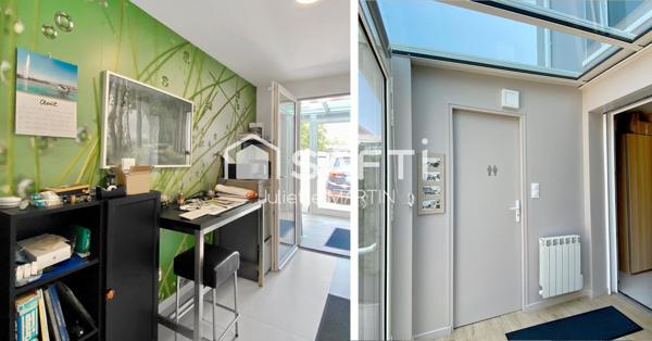 Maison moderne, fonctionnelle et chaleureuse