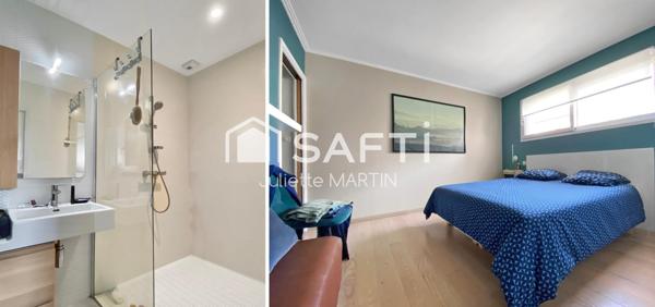 Maison moderne, fonctionnelle et chaleureuse