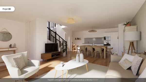 Maison de ville mitoyenne - 112m² - LA PALMYRE