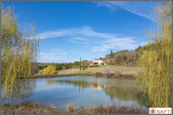 Maison en pierre 201m2, 4chambres, dépendances , parcelle 6ha