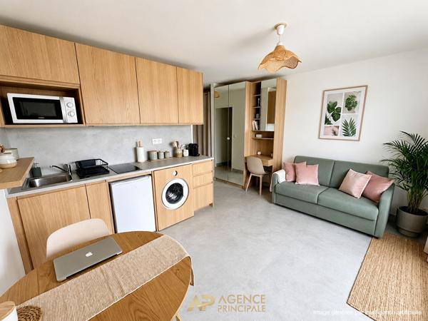 Studio - 19m2 - 1 pièce - Parking + Balcon - La Rochelle (Tasdon/Minimes) 149 000 € **  - Référence  JH709D11