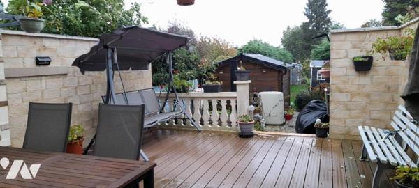 Tourcoing 1930 avec grand jardin