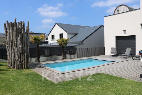 VILLA CONTEMPORAINE D’EXCEPTION AVEC PISCINE, ROOFTOP ET ESPACE BIEN-ÊTRE – JARDIN - GARAGE